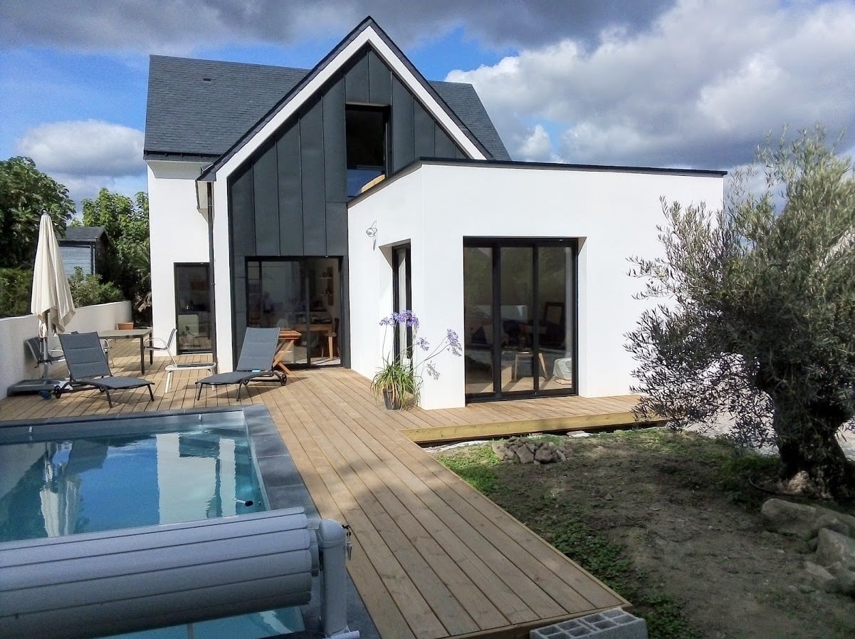 realisation maison piscine BSN habitat